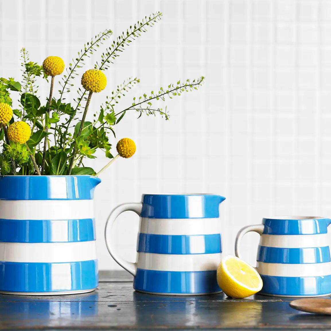 Cornishware Large Dreadnought Jug