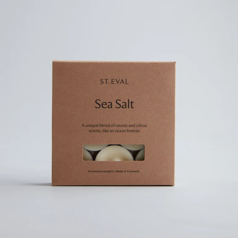 Sea Salt Scented Tealights-St Eval