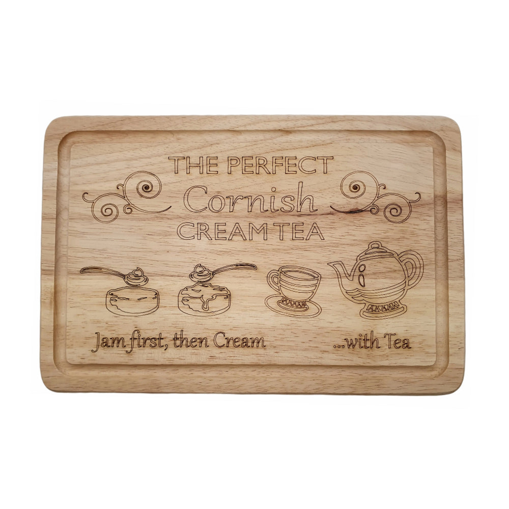 Cornish Cream Tea Chopping Board