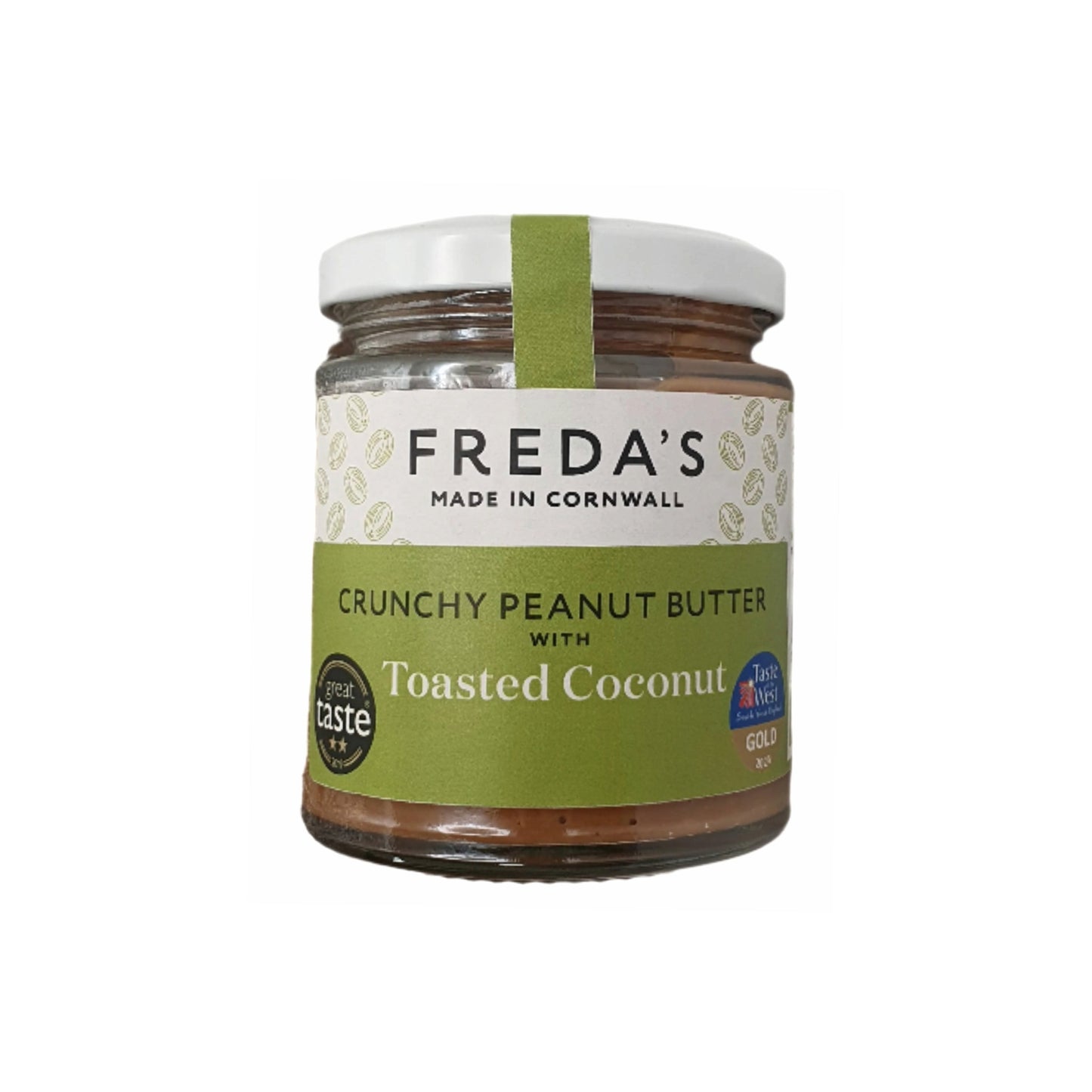 Freda's Crunchy Peanut Butter with Toasted Coconut