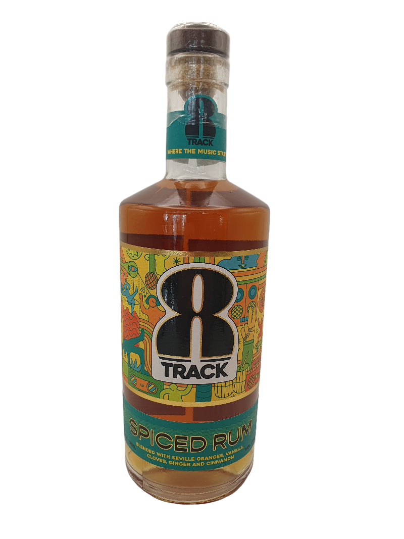 8 Track Spiced Rum 37.5% 70cl