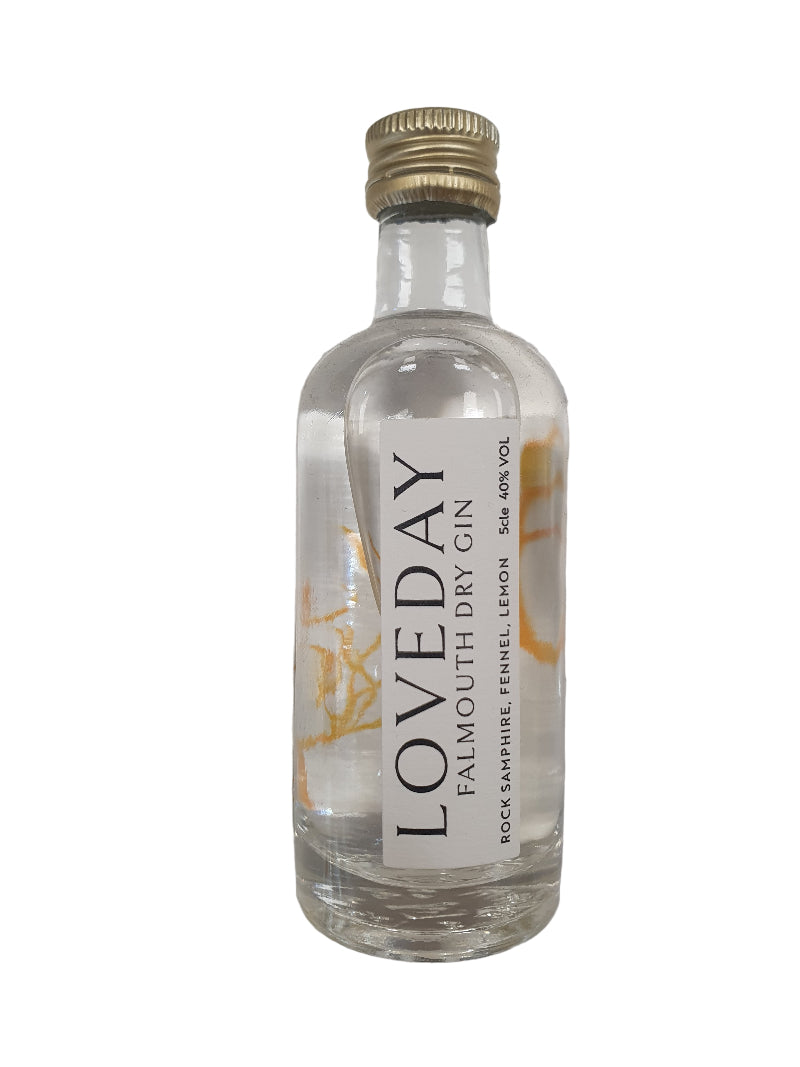 Loveday Falmouth Dry Gin 40% 5cl