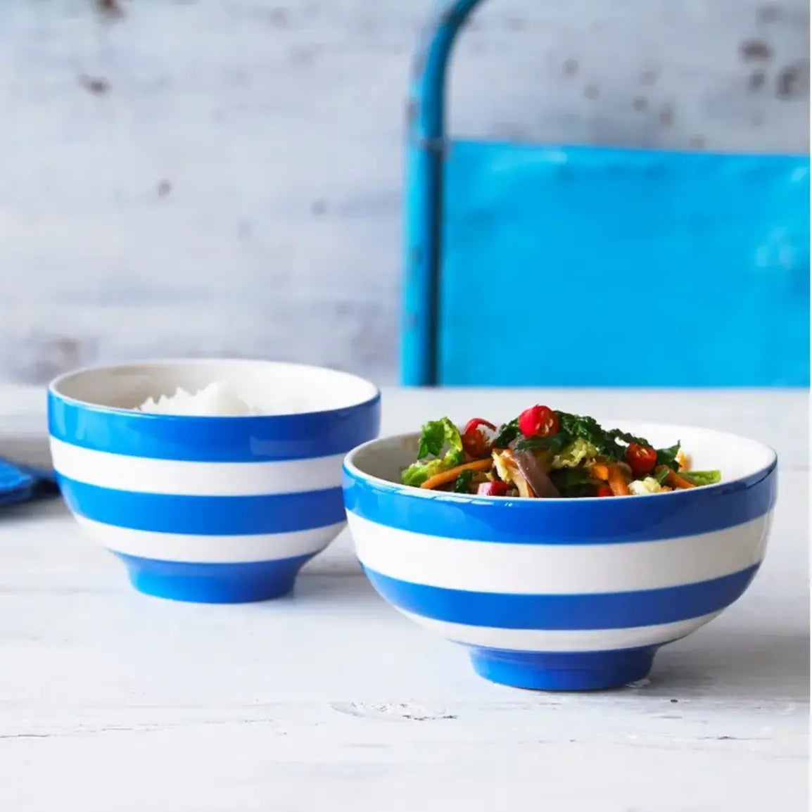 Cornishware Soup Bowl