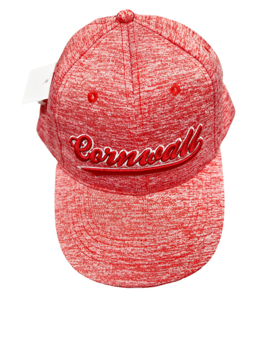 Cornwall Jersey Cap-Red