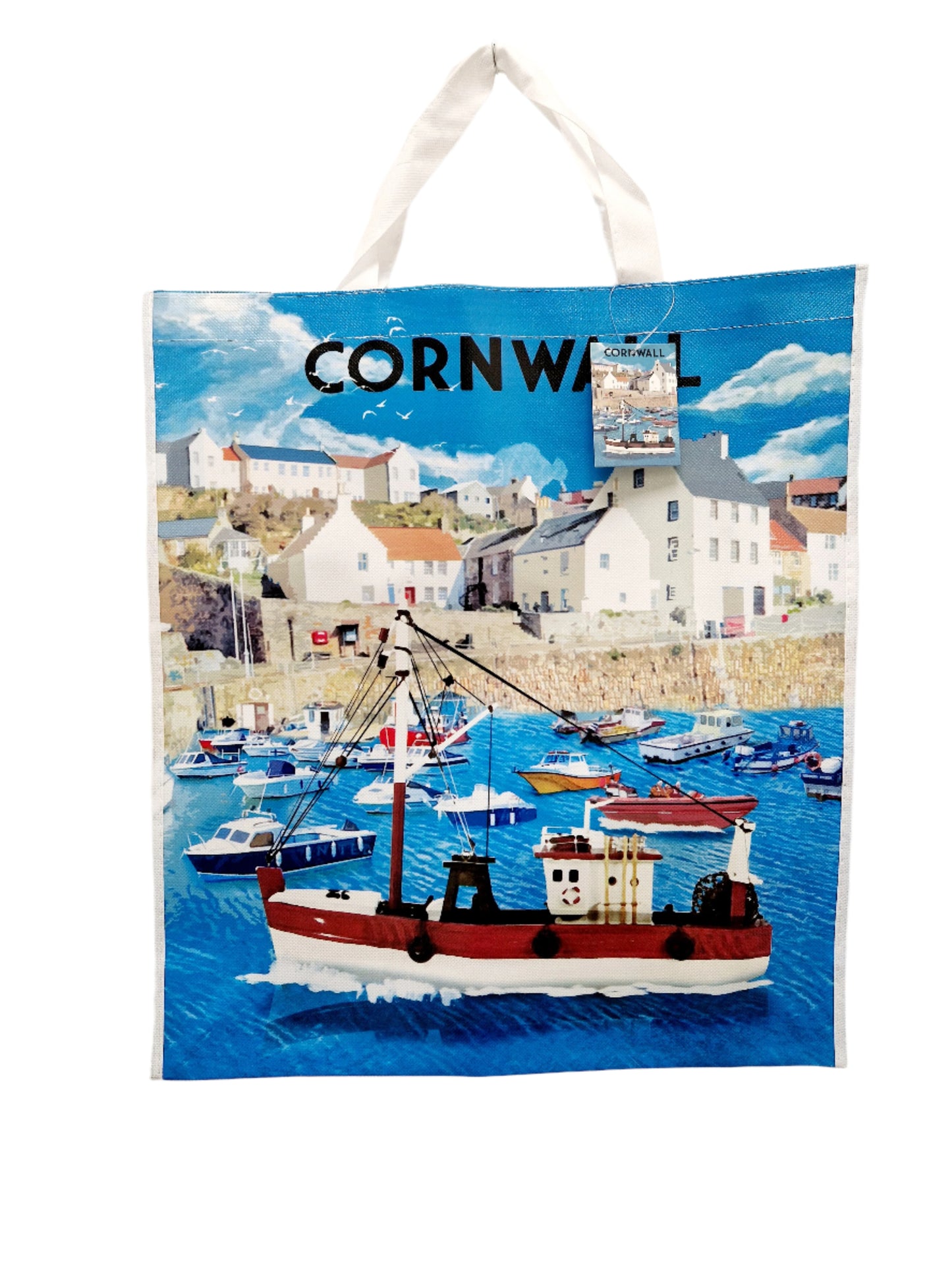 Cornwall Harbour Shopping Bag