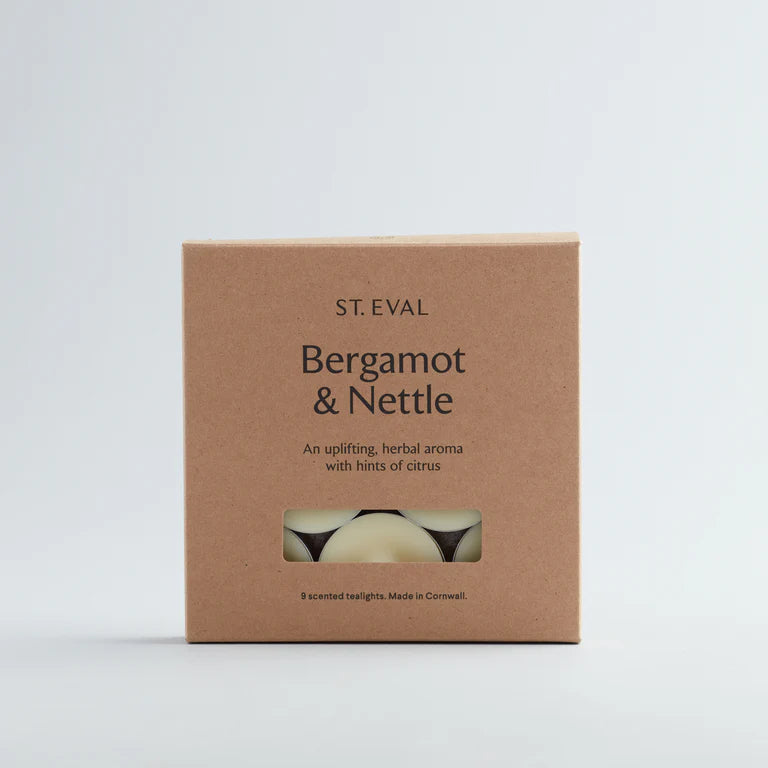 Bergamot & Nettle Scented Tealights-St Eval