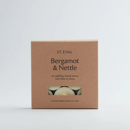 Bergamot & Nettle Scented Tealights-St Eval