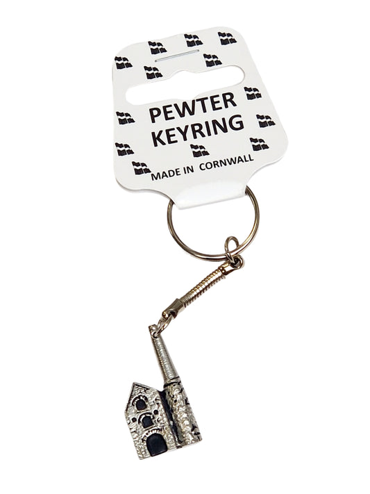Pewter Keyring Tin Mine