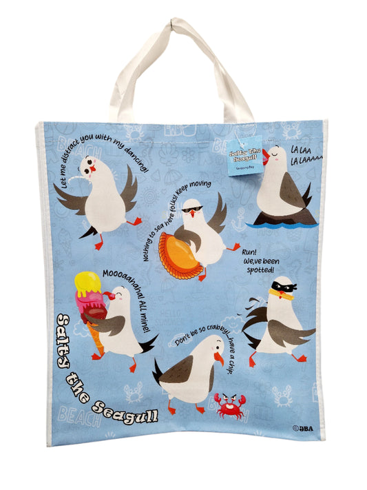 Salty The Seagull Shopping Bag