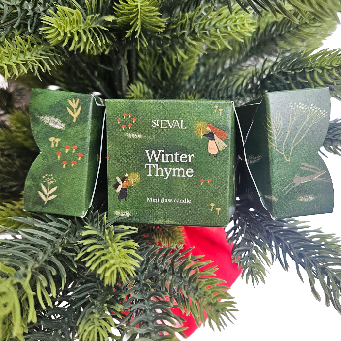 St Eval Winter Thyme Mini Glass Candle