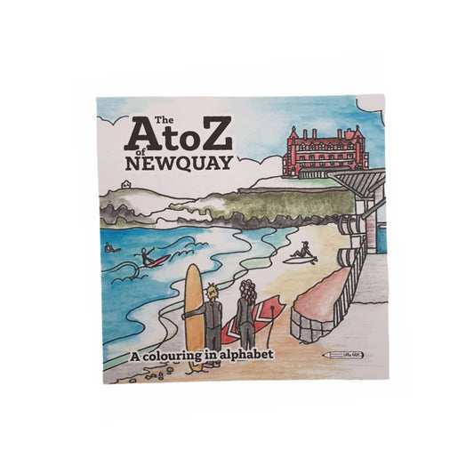 A Colouring In Alphabet of Newquay