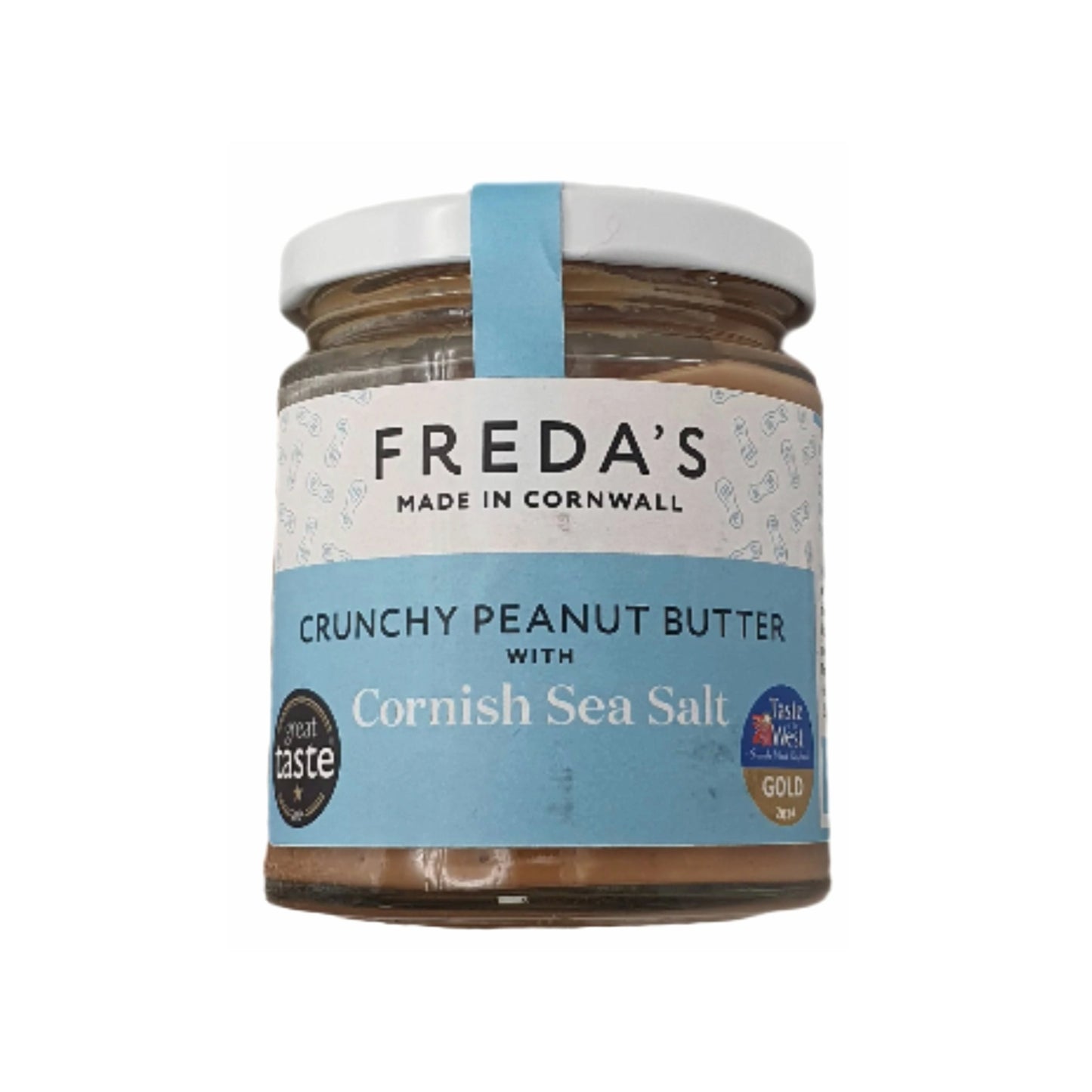 Freda's Crunchy Peanut Butter with Cornish Sea Salt