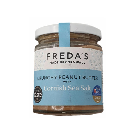 Freda's Crunchy Peanut Butter with Cornish Sea Salt