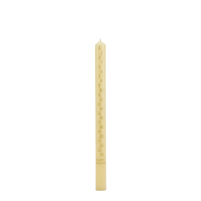Traditional Advent Candle - St Eval