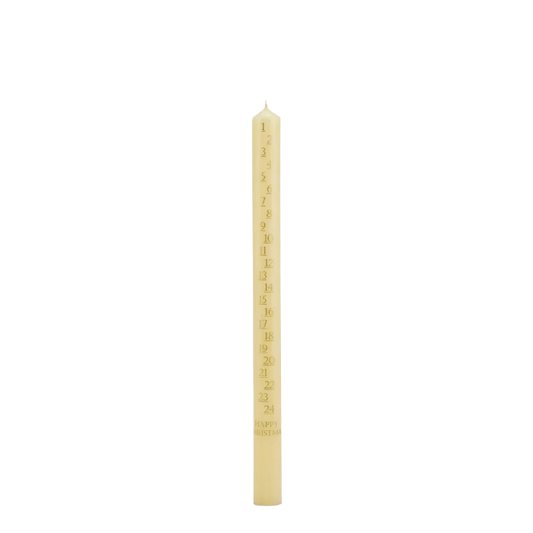Traditional Advent Candle - St Eval