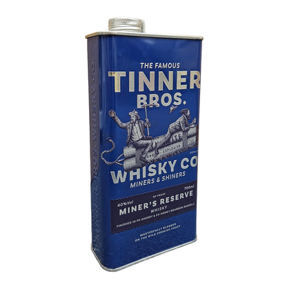Tinner Bros. Miner's Reserve Whisky 40% 700ml