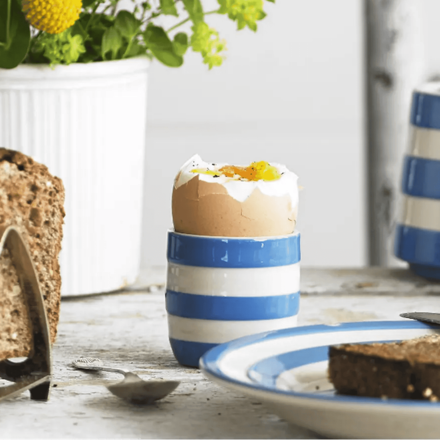 Cornish Blue Egg Cup
