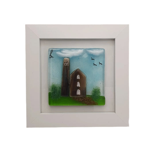 Small Glass Art - Cornish Mine