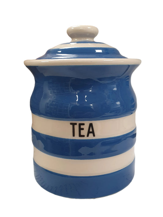 Cornishware Tea Storage Jar