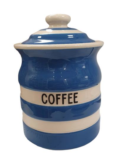 Cornishware Coffee Storage Jar