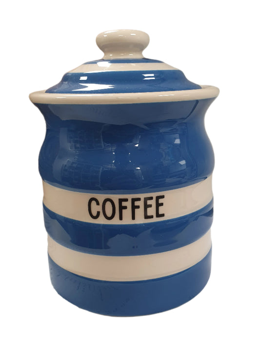 Cornishware Coffee Storage Jar