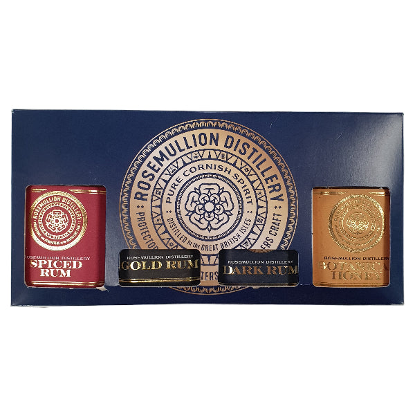 Rosemullion Rum Gift Set 4x50ml