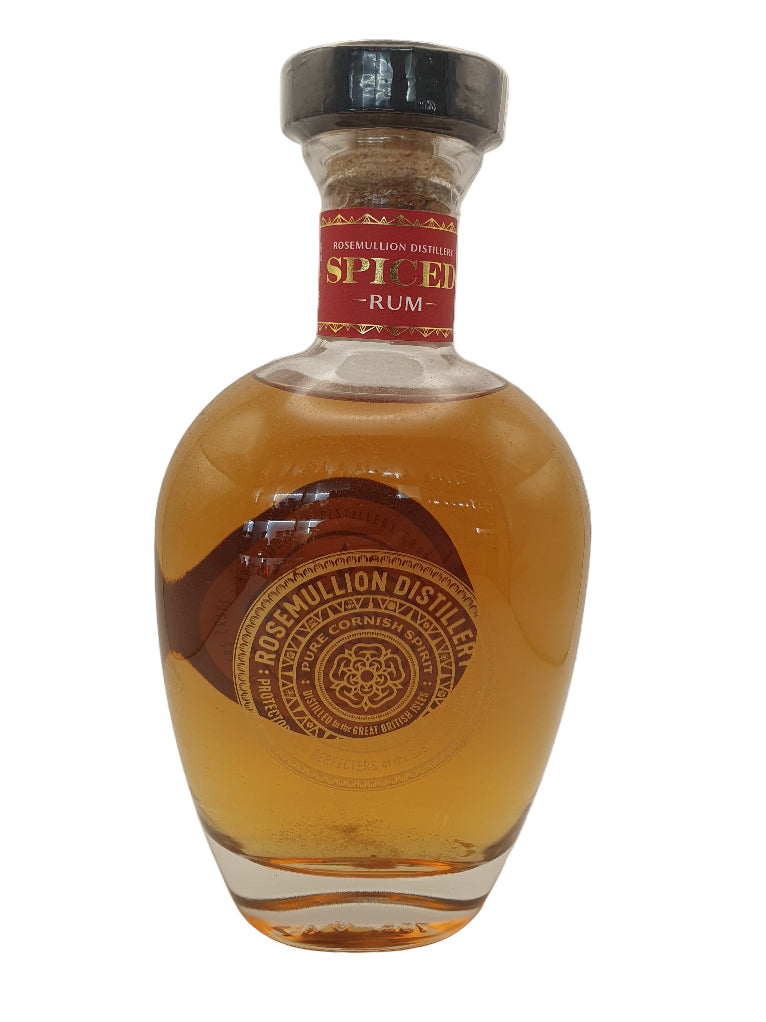 Rosemullion Spiced Rum 40% 70cl – All Things Cornwall Ltd