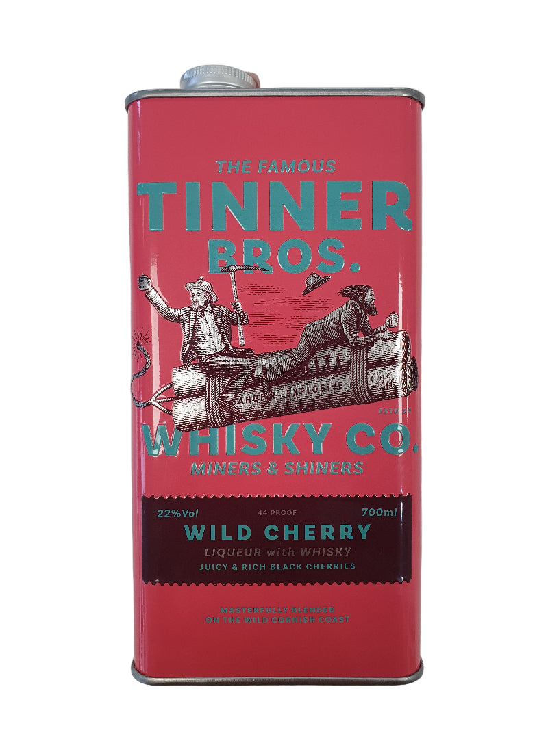 Tinners Bros. Wild Cherry Liqueur with Whisky 22% 700ml