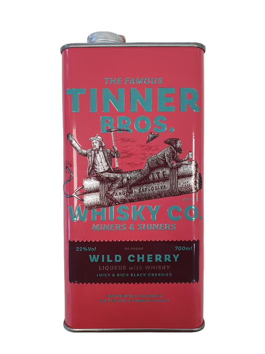 Tinners Bros. Wild Cherry Liqueur with Whisky 22% 700ml