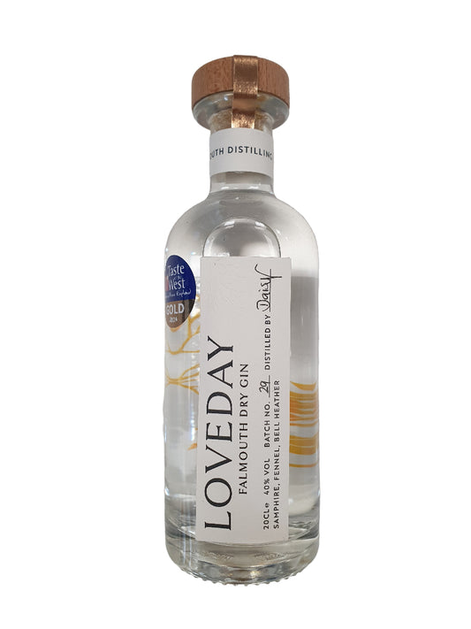 Loveday Falmouth Dry Gin 40% 20cl