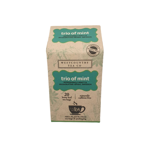 Trio of Mint Teabags
