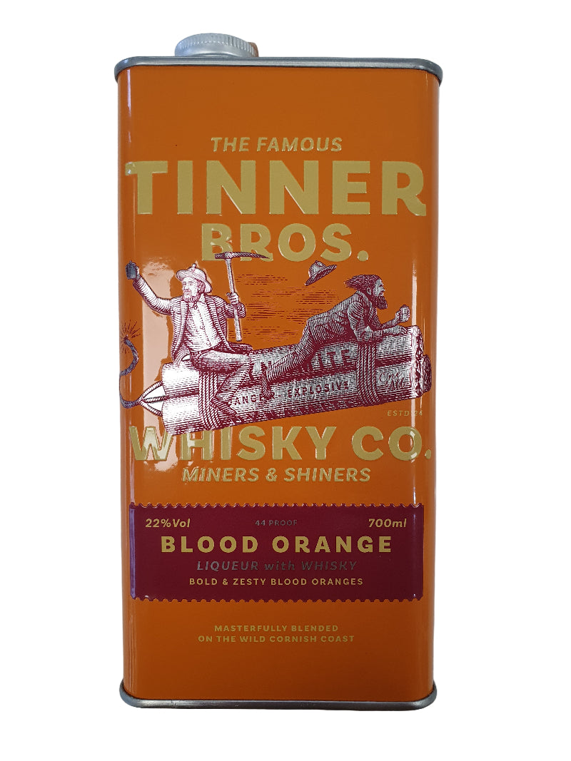Tinners Bros. Blood Orange Liqueur with Whisky 22% 700ml