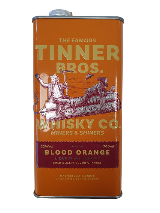 Tinners Bros. Blood Orange Liqueur with Whisky 22% 700ml